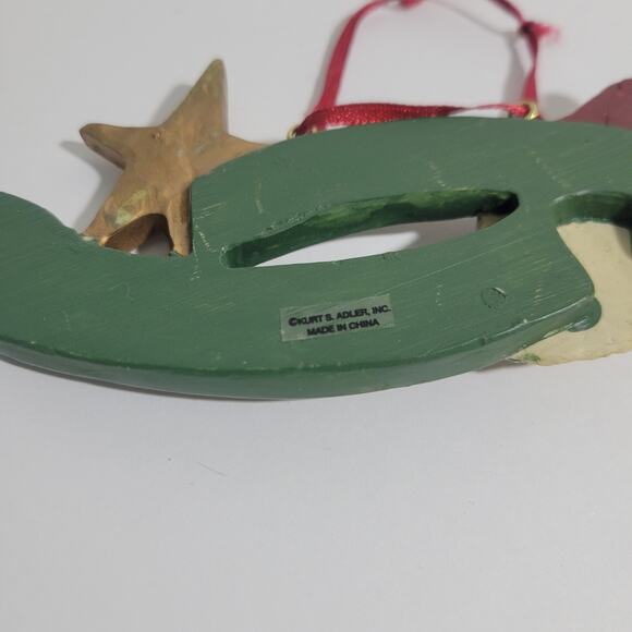 Kurt Adler Santa Collector Vintage Christmas Ornament - Picture 4 of 4